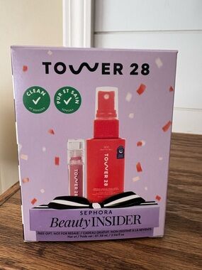 Tower 28 Hydration Mist & Lip gloss set
